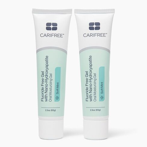 الهلام الخالي من الفلورايد كاريفري ، معجون أسنان نانو هيدروكسيباتيت ، يحيد الرقم الهيدروجيني ، فم التنفس والرطيف ، طبيب الأسنان الموصى به للرعاية عن طريق الفم ، (2.3 أونصة (حزمة من 2) ، النعناع الناعم in Kuwait