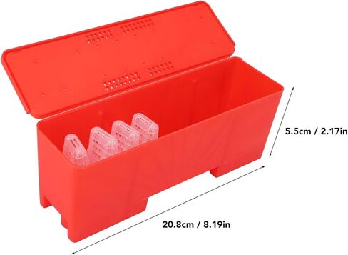 Queen Bee Cage Set, 21 Pieces, Queen Bee Cage, Prevent Injuries, Transport, Queen Bee Isolator in Saudi Arabia