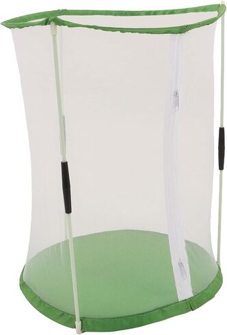 and Observation Cage Portable Transparent Mesh for Ornamental Plants,Easy Installation,Zipper Opening for Suitable for Small,Mantises,Butterflies,Cylindrical Bracket Plant in Saudi Arabia