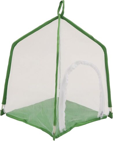 Mesh Cage, Portable Soft Breathable Enclosure with Double Zipper Door, Transparent Observation Cage for, Mantises, Butterflies and Plants, Easy Install Science Education in Saudi Arabia