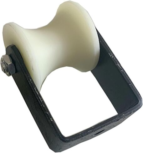 Track Wheel, 50 Round Tube Pulley Bearing Roller Plastic U-Shaped Track Wheel in Saudi Arabia