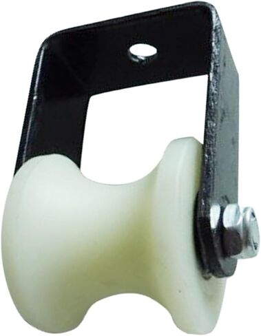 Track Wheel, 50 Round Tube Pulley Bearing Roller Plastic U-Shaped Track Wheel in Saudi Arabia