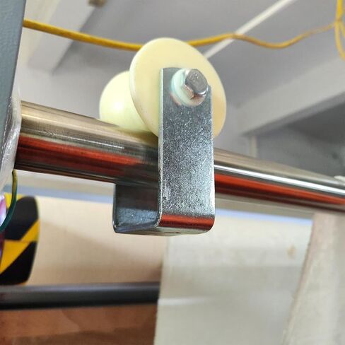 Track Wheel, 50 Round Tube Pulley Bearing Roller Plastic U-Shaped Track Wheel in Saudi Arabia