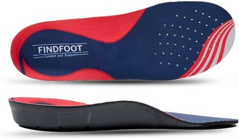 Hard and Durable Orthopedic Arch Support Shoe Insoles for Foot (Black, 8) in Saudi Arabia