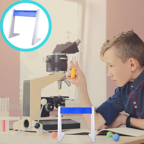 Luxshiny L-Shaped Laboratory Pipette Rack Linear Plastic Pipette Stand Holder for Lab Pipettors Space-Saving Shelf Organizer in Saudi Arabia