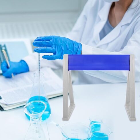 Triangular Plastic Pipette Stand Rack for Multiple Pipettes Storage Laboratory Organizer Holder for Lab and Experimental Use in Saudi Arabia