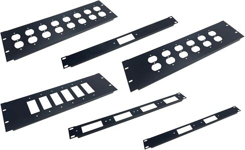 PROCRAFT USA Made AFP Formed Aluminum Rack Panel w/Punches (1U-4DEC) in Saudi Arabia