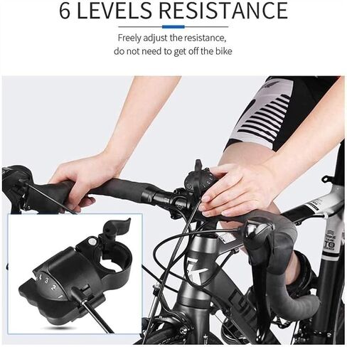 Portable Bike Trainer Stand Indoor Bike Trainer Stand Bicycle Riding Exercise Machine with Magnetic Flywheel and 6 Variable Speed Level Green in Saudi Arabia