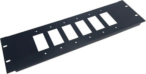 PROCRAFT USA Made AFP Formed Aluminum Rack Panel w/Punches (1U-4DEC) in Saudi Arabia