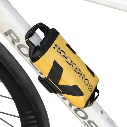 ROCKBROS Bike Frame Bag Waterproof Bicycle Storage Bag 1L Under Top Tube Fits for MTB Mountain Road Bike Accessories in Saudi Arabia