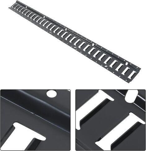 GXYWADY أسود 28 حزمة 5' E-Track Tie-Down Rail Kit للدراجات النارية الدراجات تأمين الملحقات in Saudi Arabia