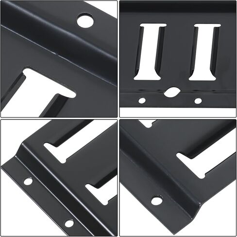 GXYWADY أسود 28 حزمة 5' E-Track Tie-Down Rail Kit للدراجات النارية الدراجات تأمين الملحقات in Saudi Arabia