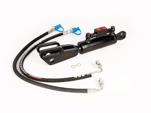 قطع غيار الوصلة الجانبية الهيدروليكية الهولندية 2.36 بوصة/1.57 بوصة – 3.94 بوصة السكتة الدماغية – الحد الأدنى للطول 17.7 بوصة، الحد الأقصى للطول 21.7 بوصة – مع صمام قفل وخراطيم 33.5 بوصة – مطلية باللون الأسود – تناسب الجرارات in Kuwait