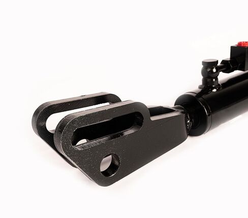 قطع غيار الوصلة الجانبية الهيدروليكية الهولندية 2.36 بوصة/1.57 بوصة – 3.94 بوصة السكتة الدماغية – الحد الأدنى للطول 17.7 بوصة، الحد الأقصى للطول 21.7 بوصة – مع صمام قفل وخراطيم 33.5 بوصة – مطلية باللون الأسود – تناسب الجرارات in Kuwait