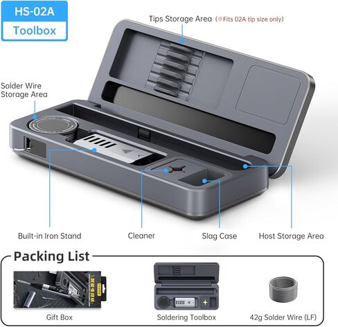 Bundle with Soldeing Iron and Storage Case in Saudi Arabia