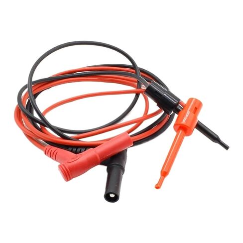 fengpeng 1pair Banana Plug to Test Hook Clip Probe Cable for Multimeter Equipment in Kuwait