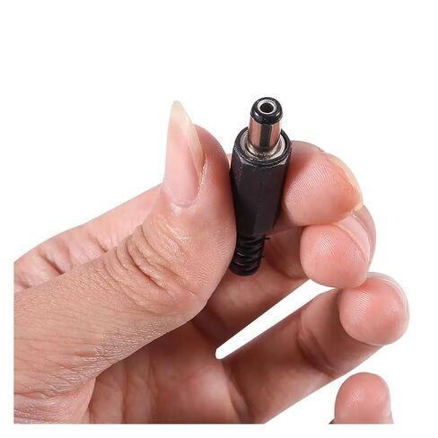 fengpeng Durable 10Pcs DC Power Plug Male Female Jack Socket Nut Panel Mount Connectors Set 5.5x2.1mm 3.5x1.3mm 2.1 .5mm Connector in Kuwait