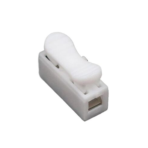 Fengpeng 20/50 قطعة 1p 2p موصلات أسلاك زنبركية ممتازة، سريعة، مشبك، شريط إضاءة LED - أبيض (1Pin، 50 قطعة) in Saudi Arabia