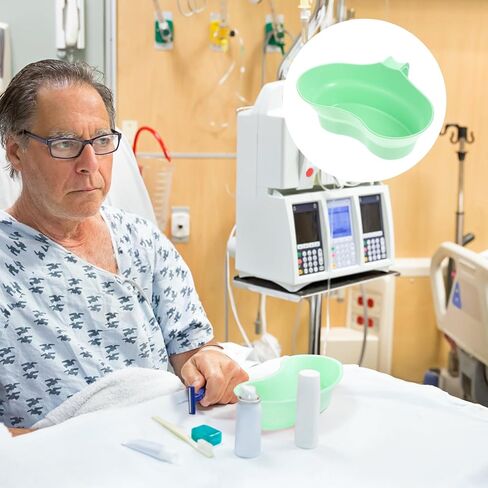 Bed Cup Patient Basin Plastic Emesis for Elderly Bedridden Patients Cleaning in Saudi Arabia
