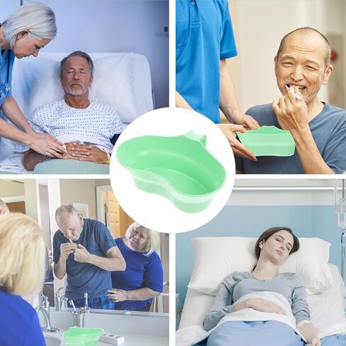 Bed Cup Patient Basin Plastic Emesis for Elderly Bedridden Patients Cleaning in Saudi Arabia