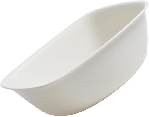 Portable Washbasin for Washing, Multi Purpose Washing Basin Plastic Dish Pan Basin Stackable Vegetable Fruit Wash Pan for Cleaning(S, White) in Saudi Arabia