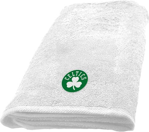NORTHWEST Boston Celtics NBA Team Logo Hand Towel 2 Pack 16 x 26 Inches in Saudi Arabia