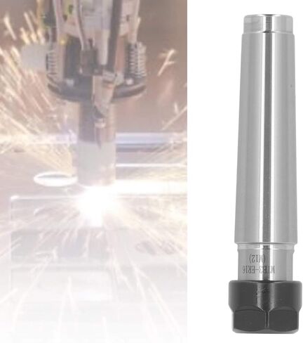 ER16 Collet Chuck Holder for CNC Lathes 3MT Manganese Steel 1-10mm Clamping Range with ER16A Wrench Storage Box Compatible with Milling Drilling Machines Bench Lathes in Saudi Arabia