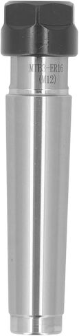 ER16 Collet Chuck Holder for CNC Lathes 3MT Manganese Steel 1-10mm Clamping Range with ER16A Wrench Storage Box Compatible with Milling Drilling Machines Bench Lathes in Saudi Arabia