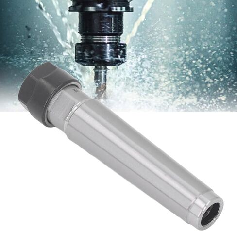 ER16 Collet Chuck Holder for CNC Lathes 3MT Manganese Steel 1-10mm Clamping Range with ER16A Wrench Storage Box Compatible with Milling Drilling Machines Bench Lathes in Saudi Arabia