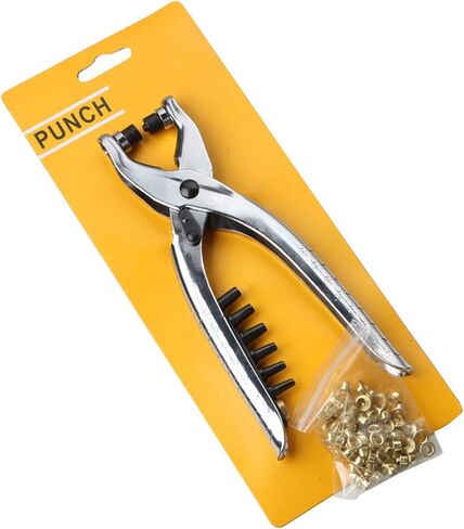 Grommet Eyelet Pliers Craft Fastener Grommet Tool Kit for Fastening Replace Snap Tool for 2mm,2.5mm,3mm,3.5mm,4mm,4.5mm in Kuwait