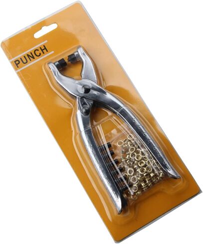 Grommet Eyelet Pliers Craft Fastener Grommet Tool Kit for Fastening Replace Snap Tool for 2mm,2.5mm,3mm,3.5mm,4mm,4.5mm in Kuwait