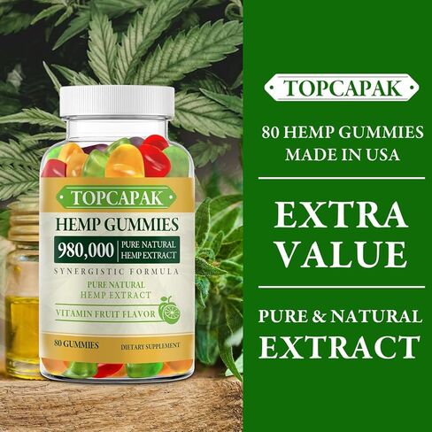 مكمل غذائي من صمغ القنب، أفضل صمغ من القنب للبالغين in Kuwait