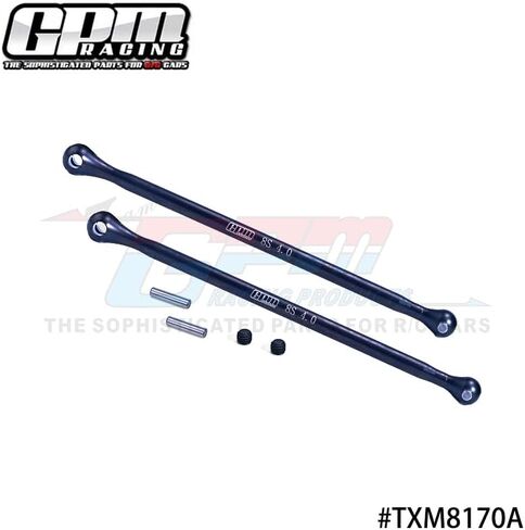 GPM لـ TRAXXAS-1/5 X-MAXX 8S Monster TRUCK-77086-4 سبائك الكربون المتوسطة الفولاذ العالمي المشترك عظم الكلب (دبوس قابل للاستبدال) in Kuwait