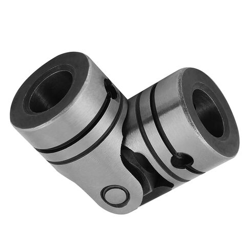 1 قطعة الفولاذ المقاوم للصدأ DIY بها بنفسك التوجيه الصلب العالمي المشترك قطر 12 مللي متر قطر اقتران رمح اقتران موصل المحرك رمح قابل للتعديل in Kuwait