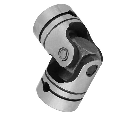 1 قطعة الفولاذ المقاوم للصدأ DIY بها بنفسك التوجيه الصلب العالمي المشترك قطر 12 مللي متر قطر اقتران رمح اقتران موصل المحرك رمح قابل للتعديل in Kuwait