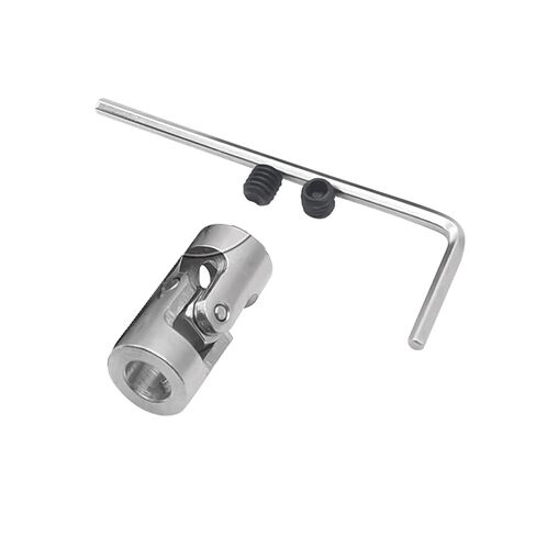 1pc Metal Motor Shaft Connector Coupling Model Universal Joint Coupler Shaft Adjustable in Saudi Arabia