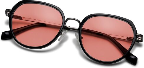 BRADDELL FL-41 Rose Tinted Migraine Light Sensitivity Glasses for Fluorescent LED Glare, Photophobia and Concussion in Kuwait