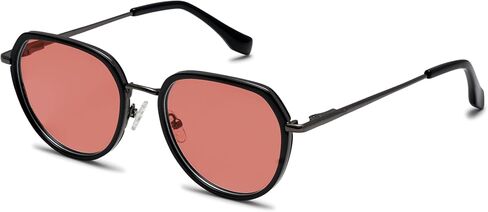 BRADDELL FL-41 Rose Tinted Migraine Light Sensitivity Glasses for Fluorescent LED Glare, Photophobia and Concussion in Kuwait