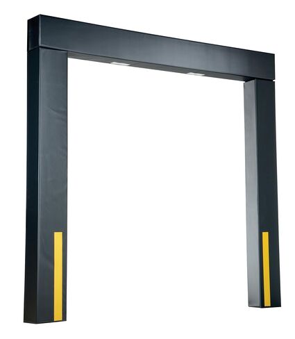 Vestil D-150-10 Vinyl Dock Seal 10 In. 8 Ft. x 8 Ft. Black in Saudi Arabia