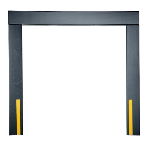 Vestil D-150-10 Vinyl Dock Seal 10 In. 8 Ft. x 8 Ft. Black in Saudi Arabia