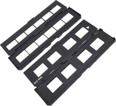 BAFOVY 35mm Film Holder, 6 Frame Negative 135mm Slide Holder 4 Frame, with Gentle Pressure to Flatten Film, for 35mm Scanners Easy to Use in Saudi Arabia