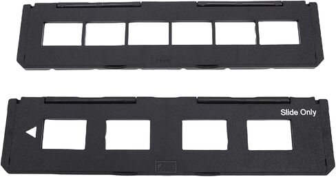 BAFOVY 35mm Film Holder, 6 Frame Negative 135mm Slide Holder 4 Frame, with Gentle Pressure to Flatten Film, for 35mm Scanners Easy to Use in Saudi Arabia