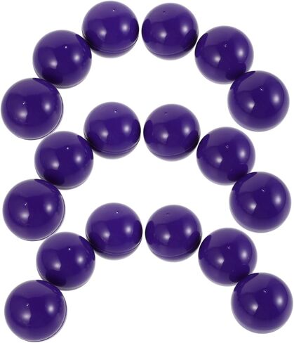 DECHOUS 50 Pcs 4CM Plastic Raffle Balls for Lottery Drawings Bingo Games and Party Events Hollow Smooth Design Easy Open for Prize Draws in Kuwait