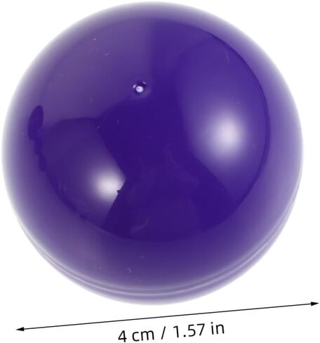 DECHOUS 50 Pcs 4CM Plastic Raffle Balls for Lottery Drawings Bingo Games and Party Events Hollow Smooth Design Easy Open for Prize Draws in Kuwait
