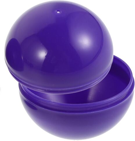 DECHOUS 50 Pcs 4CM Plastic Raffle Balls for Lottery Drawings Bingo Games and Party Events Hollow Smooth Design Easy Open for Prize Draws in Kuwait