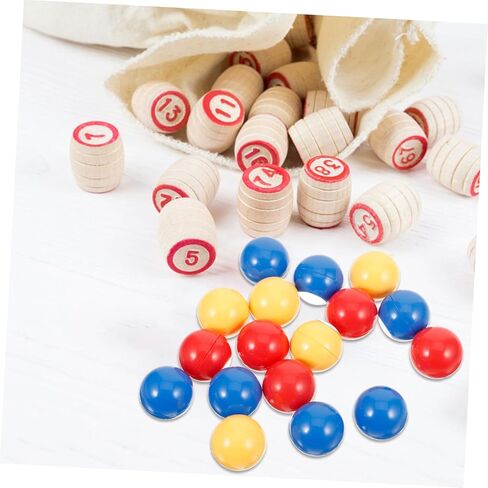 30 قطعة من كرات ألعاب البنغو من BESPORTBLE، كرات اليانصيب، أرقام بديلة لآلة البنغو، خفيفة الوزن وغير سامة لألعاب الحفلات والسحوبات in Kuwait