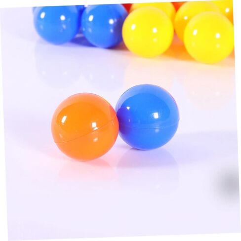 100Pcs Raffle Drawing Balls Durable Plastic Party Game Props for Celebrations Events and Game Bright Colors Easy to Hold for Raffles in Kuwait