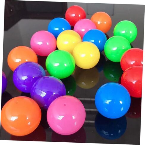 100Pcs Raffle Drawing Balls Durable Plastic Party Game Props for Celebrations Events and Game Bright Colors Easy to Hold for Raffles in Kuwait