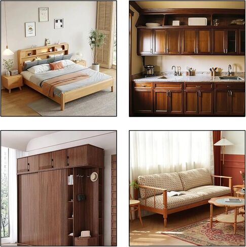 4 قطع من دعامات الزاوية اليمنى المسطحة، لوحات توصيل إصلاح من الفولاذ المقاوم للصدأ، لوحات ربط وإصلاح سوداء، للأثاث والأرفف والخزائن، مع براغي (6.6 × 1.9/168 × 48 مم) in Kuwait