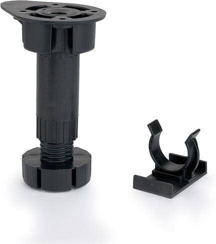 أرجل تسوية الخزانة من سيلبي مع دعامة مشبك، 4 قطع in Kuwait